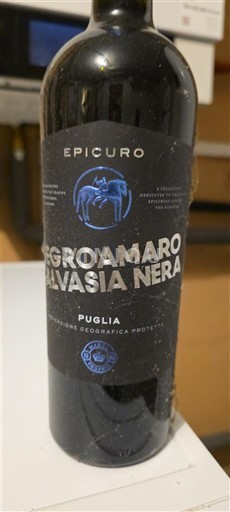 Puglia Salento Epicuro Negroamaro Malvasia Nera 2021