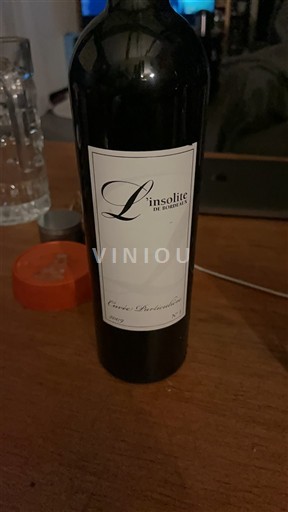 Wines Rouge sec Cuvée Particulière L'insolite de Bordeaux 2009 France Bordeaux AOC