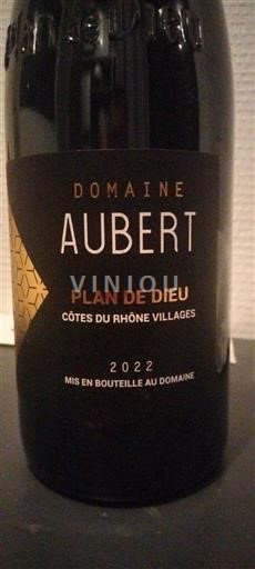 Valle del Ródano No especificado Domaine Aubert Plan de Dieu 2022