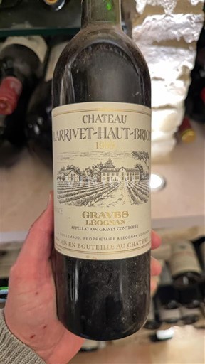 Bordeaux Graves Château Larrivet Haut-Brion 1987