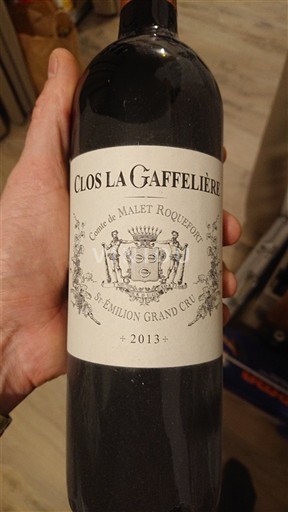 Bordeaux Saint-Émilion Grand Cru Grand Cru Clos La Gaffelière 2013