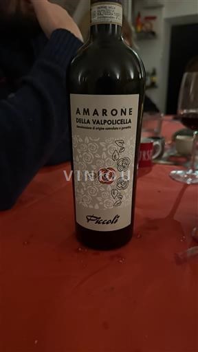 Vénétie Amarone della Valpolicella Piccoli 2015