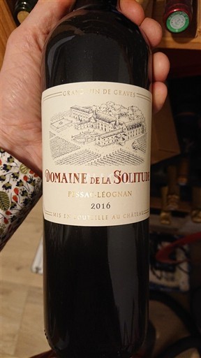 Bordeaux Pessac-Léognan Domaine La Solitude 2016