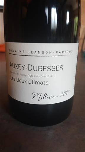 Borgogna Auxey-Duresses Domaine Jeanson-Parigot Les Deux Climats 2024