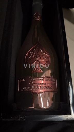 Kuohuviinit Rosé brut Brut Rosé Armand de Brignac Non millésimé Ranska Samppanja AOC
