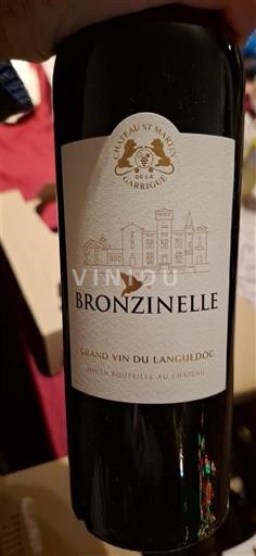 Languedoc Château St Martin de la Garrigue Bronzinelle Ikke årgangsbestemt