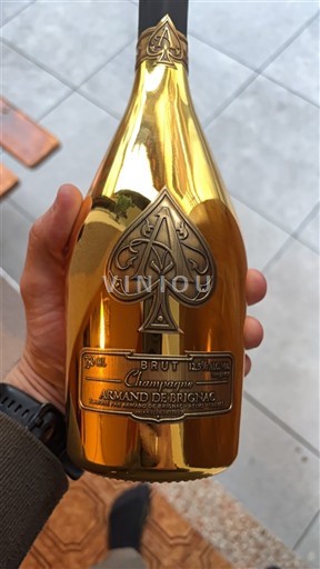 Champagne Șampanie Armand de Brignac Brut Gold Nemilésimat