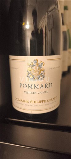 Borgoña Pommard Domaine Philippe Girard Vieilles Vignes 2017