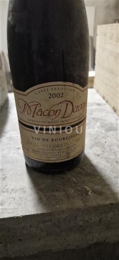 Burgundsko Mâcon a mâconské vesnice Cuvée Tradition 2002
