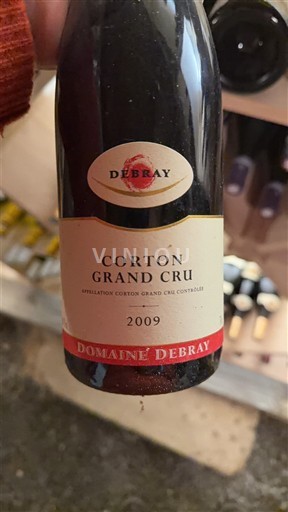 Bourgogne Corton Grand Cru Domaine Bray 2009