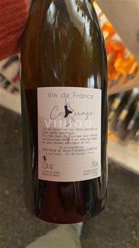 Jura Anne et Jean-François Ganevat Courage Neleten.