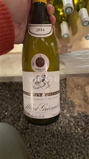 Bourgogne Meursault Premier Cru Albert Grivault Perrieres 2014