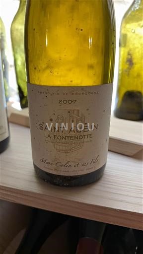 Borgogna Saint-Aubin Marc Colin et ses Fils La Fontenotte 2007