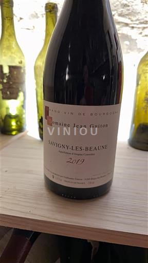 Bourgogne Savigny-lès-beaune Domaine Jean Guiton 2019