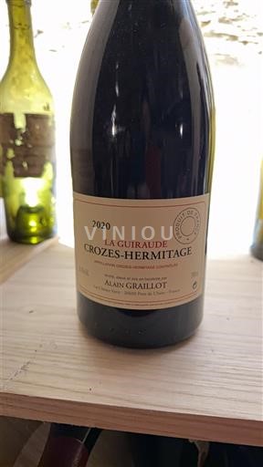 Rhônen laakso Crozes-Hermitage Alain Graillot La Guiraude 2020