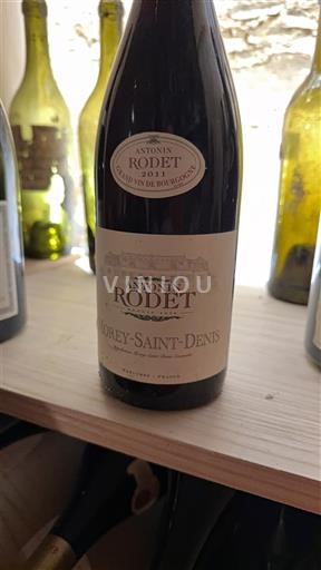 Bourgogne Morey-saint-denis Antonin Rodet 2011