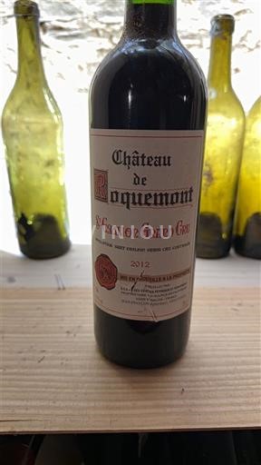 Bordeaux Saint-Émilion Grand Cru Grand Cru Château Roquemont 2012