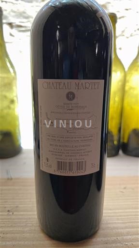Jugozahod Côtes-de-bergerac Château Martet 2018