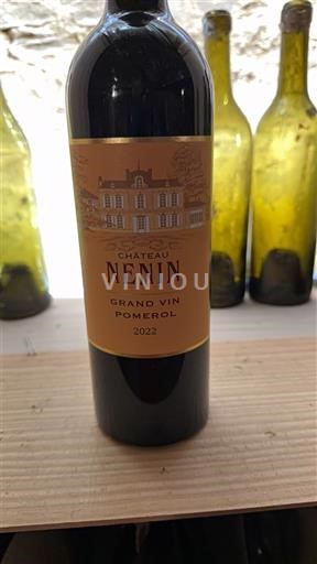 Bordeaux Pomerol Château Nénin Grand Vin 2022