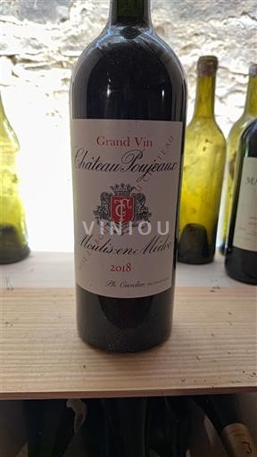 Bordeaux Moulis-en-Médoc Château Poujeaux Grand Vin 2018