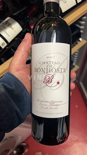 Bordéus Bordeaux Superior Château Bonhoste Prestige 2018