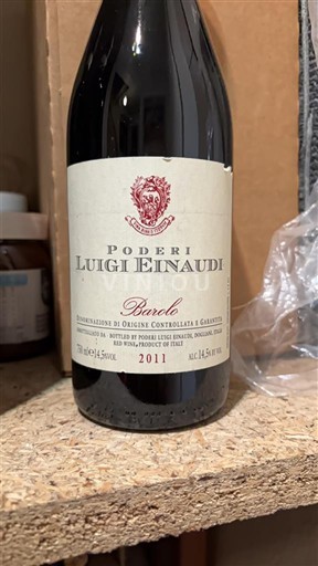 Piemonte Barolo Poderi Luigi Einaudi 2011