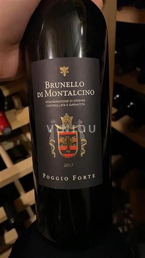 Toskana Brunello di Montalcino Poggio Forte 2017
