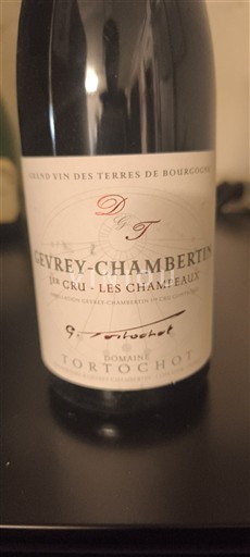 Burgundsko Gevrey-Chambertin Premier Cru Domaine Tortochot Les Champeaux 2017