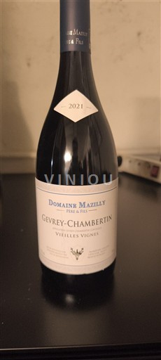 Burgundsko Gevrey-Chambertin Domaine Mazilly Vieilles Vignes 2021