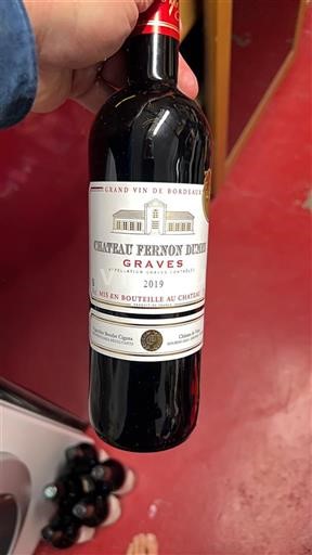 Rượu vang Rouge sec Château Ferron Decamps 2019 Pháp Bordeaux Graves AOC
