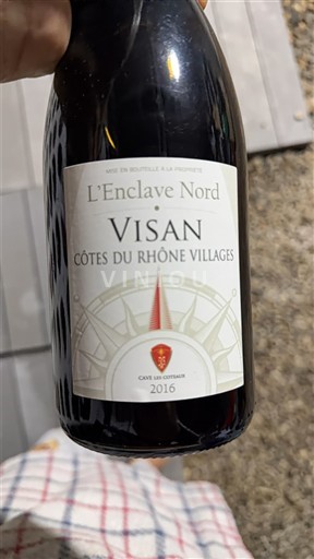 Valle del Ródano No especificado Cave Les Coteaux L'Enclave Nord 2016