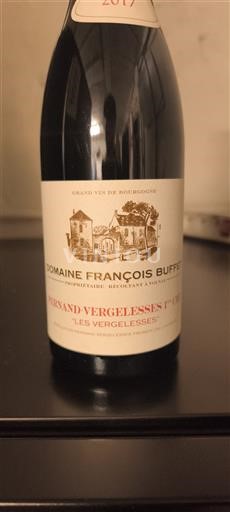 Bourgogne Pernand-Vergelesses Premier Cru Domaine François Buffet Les Vergelesses 2017