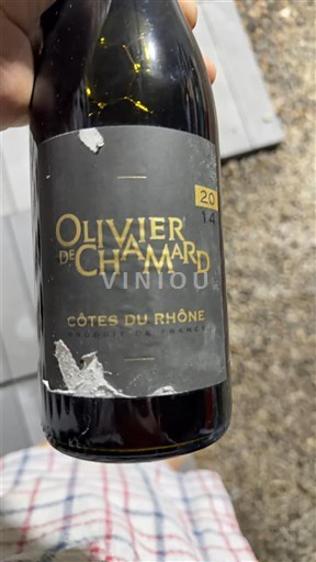 Valle del Rodano Côtes-du-Rhône Olivier de Chamad 2014