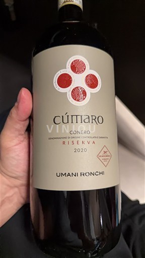 Marké Conero Umani Ronchi Cúmaro Riserva 2020