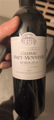 Bordeaux Château Haut-Mouleyre 2010