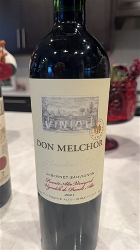 Thung lũng Maipo Không được chỉ định Don Melchor 2021