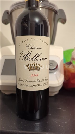 Bordeaux Saint-Émilion Grand Cru Grand Cru Château Bellevue 2018
