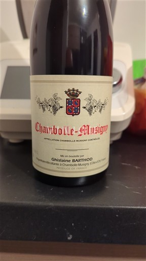 Borgonha Chambolle-Musigny Ghislaine Barthod 2017