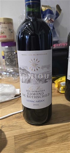 Bordeaux Listrac-Médoc Domaine Des Domaines Edmond de Rothschild 2014