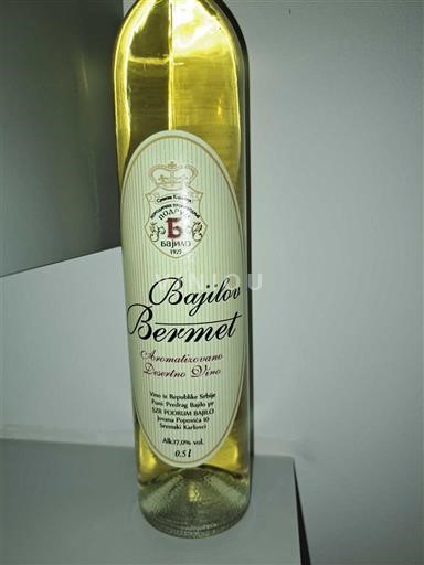 Syrmie Bajilov Bermet Non Millésimé