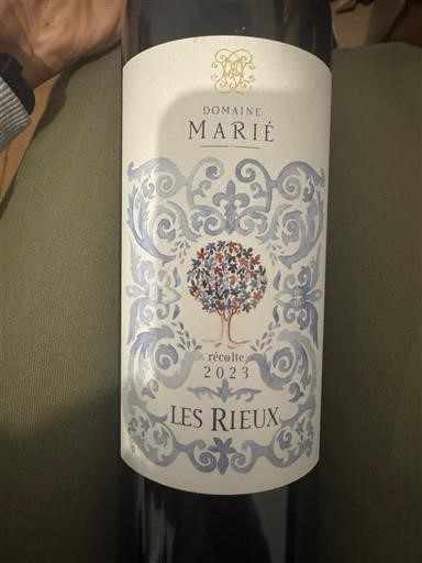 Südwestfrankreich Domaine Marié Les Rieux 2023