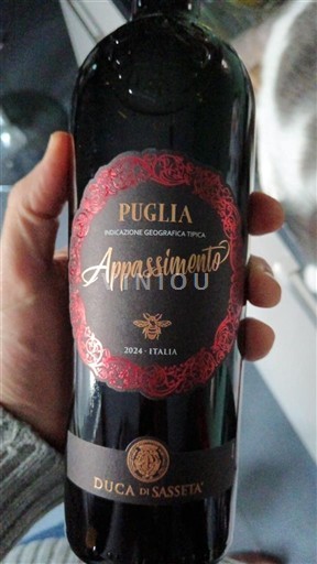 Apulija Nespecificirano Duca di Sasseta Appassimento 2024