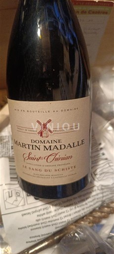 Langvedok Saint-Chinian Domaine Martin Madalle Le Sang du Schiste Neleten.