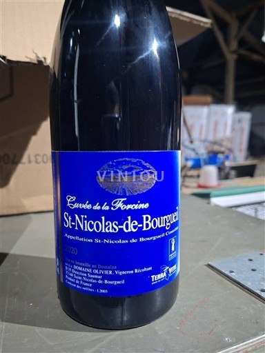 Loire-dalen Saint-Nicolas-De-Bourgueil Domaine Olivier de la Forcine 2020