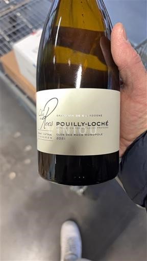 Burgundsko Pouilly-Loché Clos des Rocs Clos des Rocs Monopole 2021