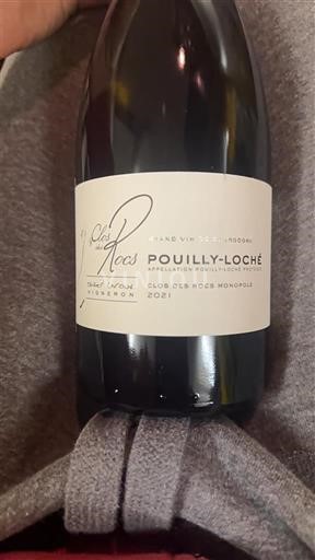 Burgund Pouilly-loché Clos des Rocs Clos des Rocs Monopole 2021