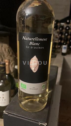 Akvitanien och Charentes Charentais Vignerons Oléron Naturellement Blanc 2024