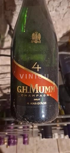 Champagne G.H. Mumm 4 ans d'âge Niet-geïntegreerd