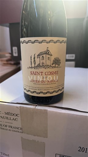 Rhônedalen Côtes du Rhône Saint Cosme 2015