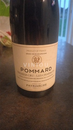 Borgoña Pommard Premier Cru Patriarche Premier Cru - Les Charmots 2017